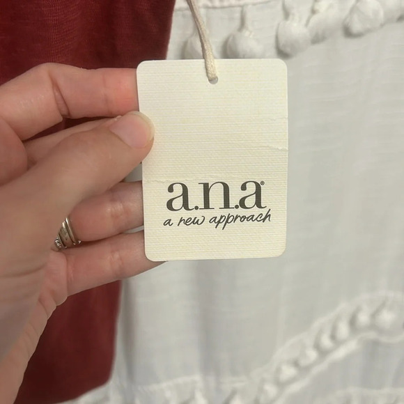 NWT Ana a new approach burgundy t shirt size M - Picture 5 of 7